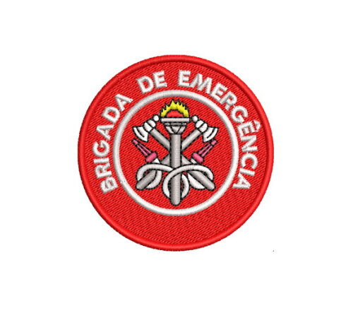 Matriz Bordado Brigada de Emergência