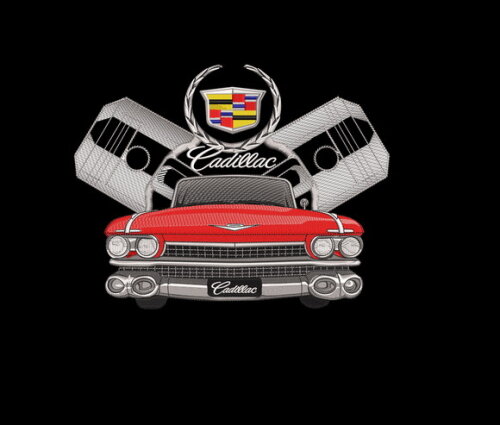 Matriz Bordado Cadillac 4