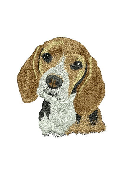 Matriz Bordado Cão American Beagle