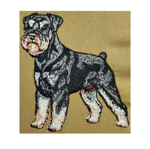 Matriz Bordado Cão Schnauzer Realista