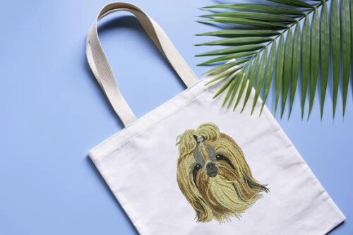 Matriz Bordado Cão Shihtzu Ponny