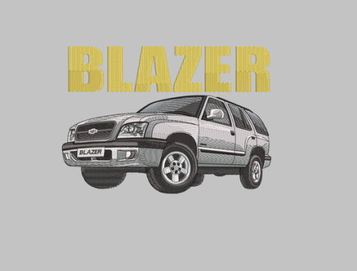 Matriz Bordado Carro Blazer