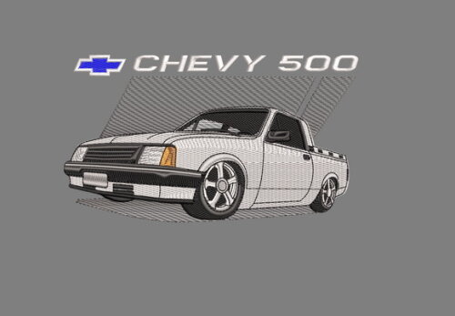 Matriz Bordado Carro Chevrolet Chevette Chevy 500