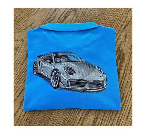 Matriz Bordado Carro Porsche Sport
