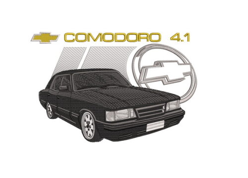 Matriz Bordado Chevrolet Comodoro 4