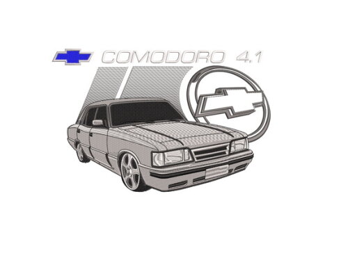 Matriz Bordado Chevrolet Comodoro 3
