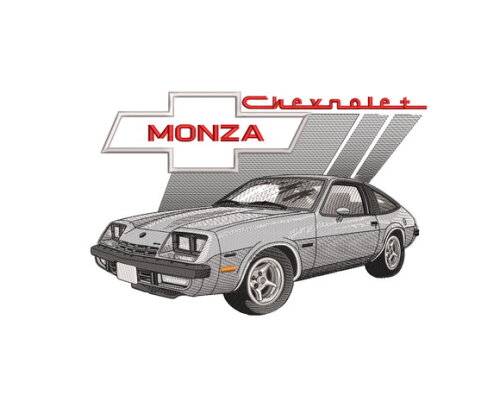 Matriz Bordado Chevrolet Monza 2