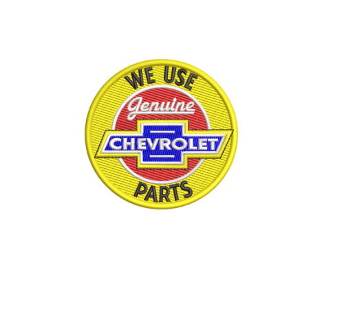 Matriz Bordado Chevrolet Jeans Parts