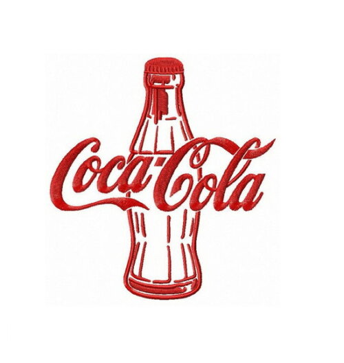 Matriz Bordado Coca Cola 2