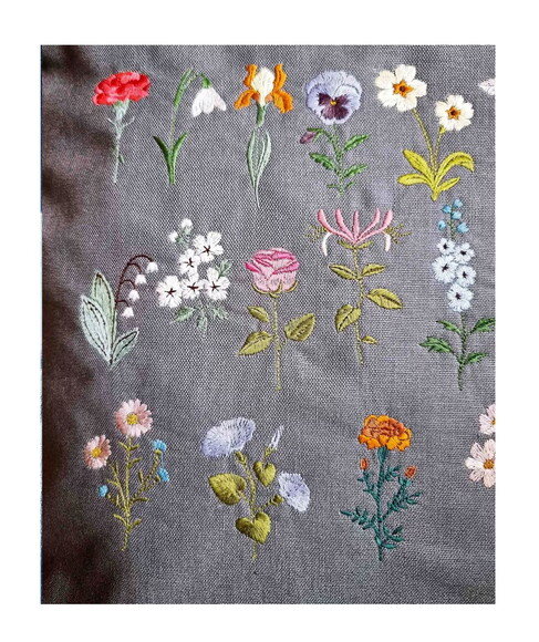 Matriz Bordado Coleção de Flores