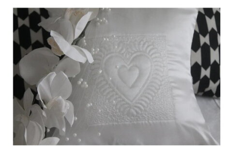 Matriz Bordado Coração Quilting