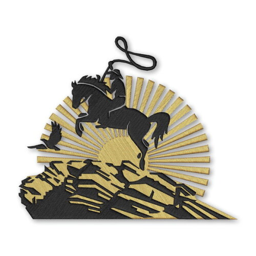 Matriz Bordado Cowboy Ocidental