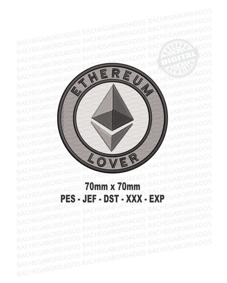 Matriz Bordado Criptomoeda Ethereum