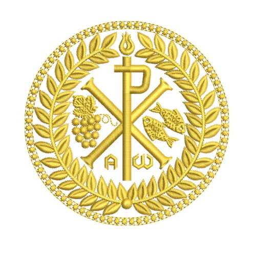 Matriz Bordado Cristograma Px Ihs