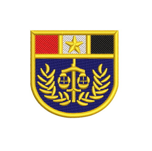 Matriz Bordado Distintivo de Formação de Soldado