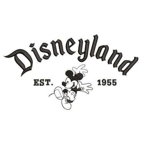 Matriz Bordado Disneyland Est 2