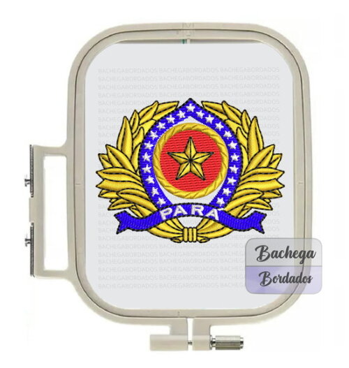 Matriz Bordado Distintivo de Quepe Oficial Pmpa