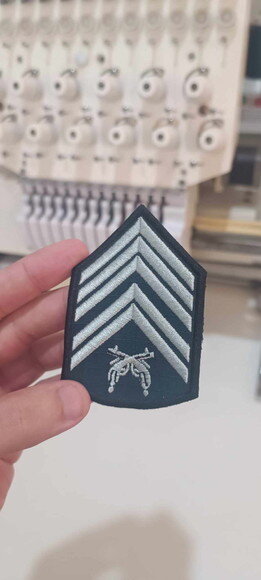 Matriz Bordado Divisa Primeiro Sargento