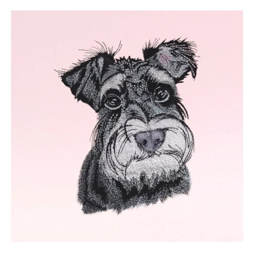 Matriz Bordado Dog Schnauzer