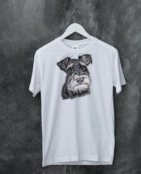 Matriz Bordado Dog Schnauzer
