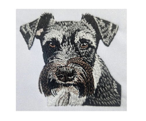 Matriz Bordado Dog Schnauzer 2