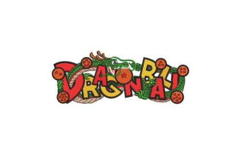 Matriz Bordado Dragon Ball Logo