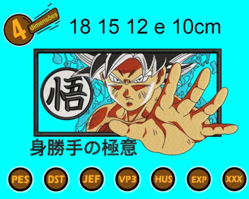 Matriz Bordado Dragon Ball Z