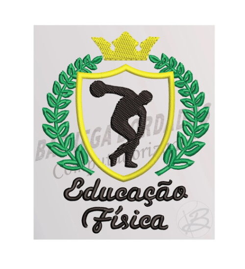 Matriz Bordado Educação Física