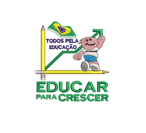 Matriz Bordado Educação - Educar para Crescer