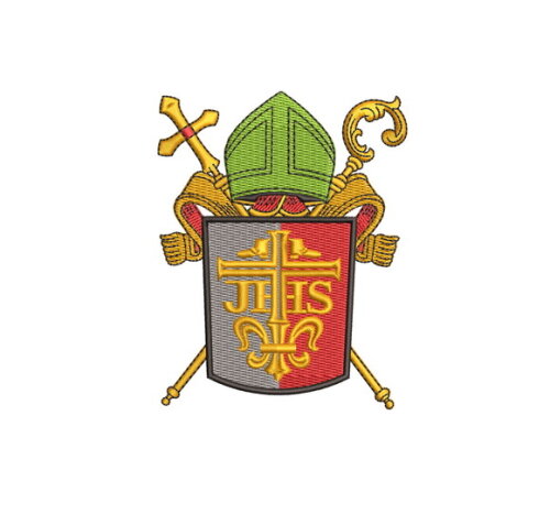 Matriz Bordado Escudo Jhs