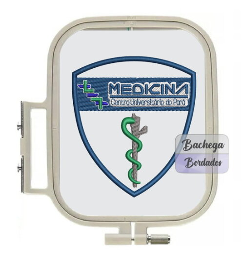 Matriz Bordado Escudo Medicina Cesupa