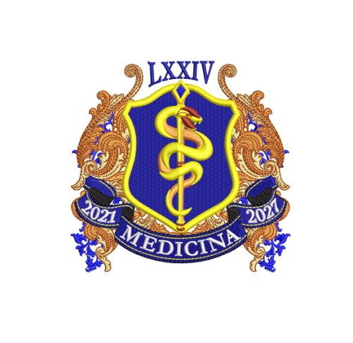 Matriz Bordado Escudo Medicina 4
