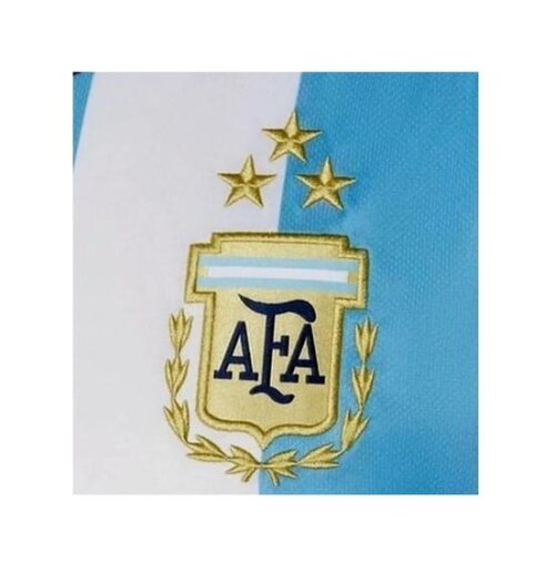 Matriz Bordado Escudo Seleção Argentina - Tricampeão