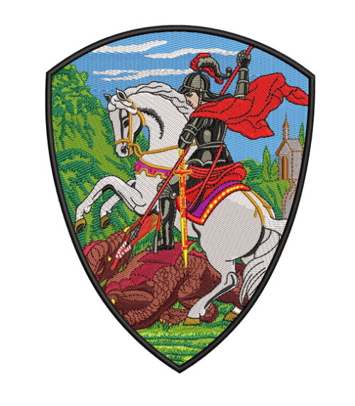 Matriz Bordado Escudo São Jorge