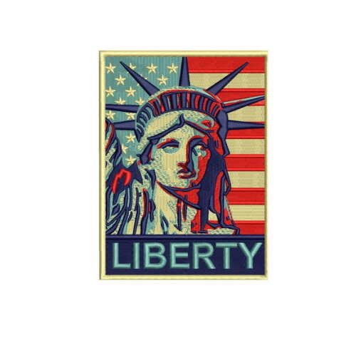 Matriz Bordado Estátua da Liberdade