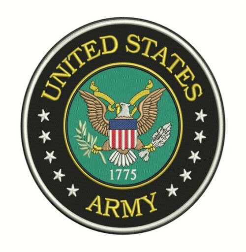 Matriz Bordado Estados Unidos Forças Armadas- United States