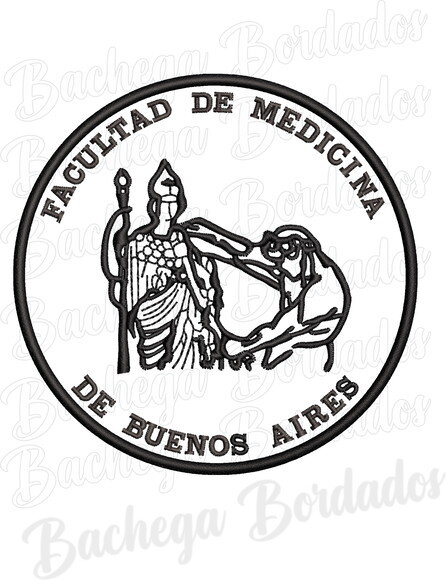 Matriz Bordado Faculdade de Medicina de Buenos Aires