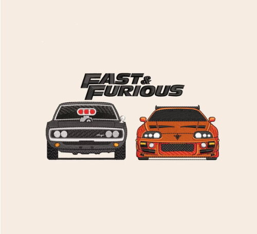 Matriz Bordado Fast & Furious