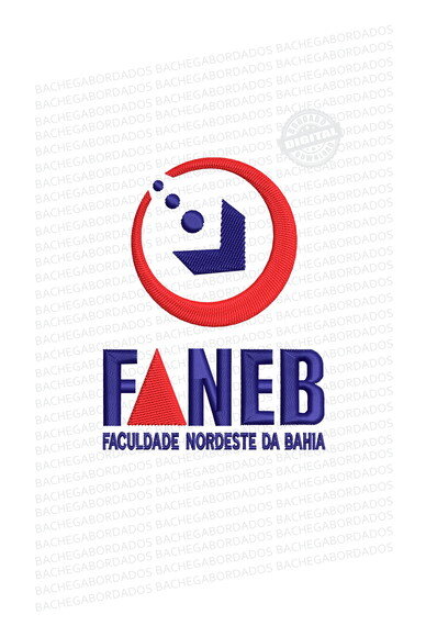 Matriz Bordado Faneb - Faculdade do Nordeste da Bahia