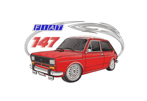 Matriz Bordado Fiat 147