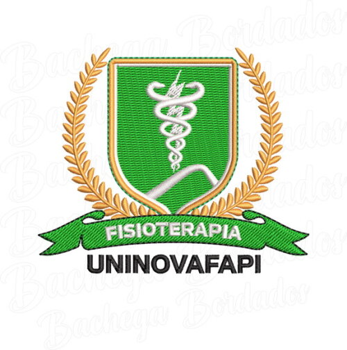 Matriz Bordado Fisioterapia Uninovafapi