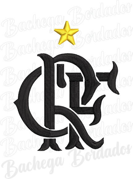 Matriz Bordado Flamengo Crf
