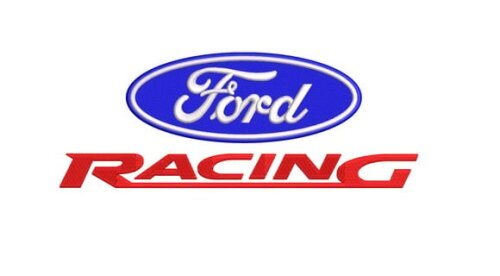 Matriz Bordado Ford Racing