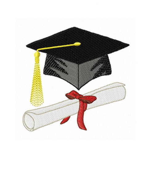 Matriz Bordado Formatura Graduação