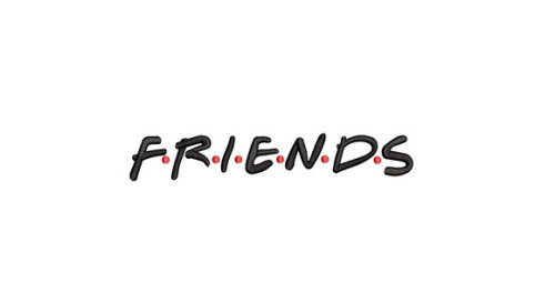 Matriz Bordado Friends