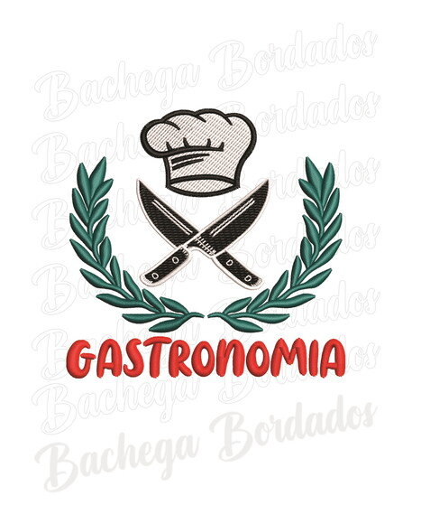 Matriz Bordado Gastronomia
