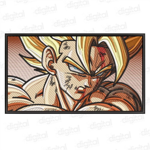 Matriz Bordado Goku Ss2
