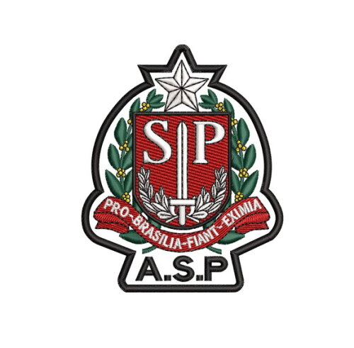 Matriz Bordado Governo São Paulo ASP
