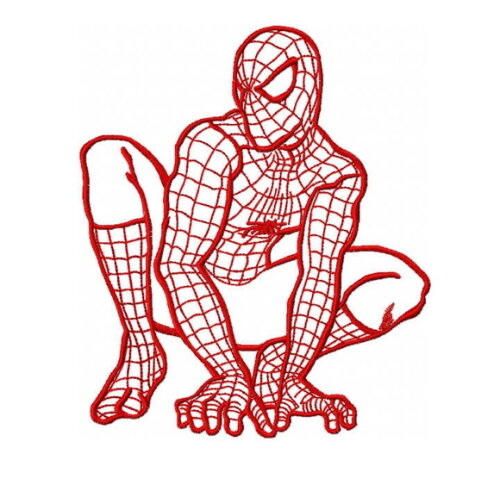Matriz Bordado Homem Aranha - Spiderman 2