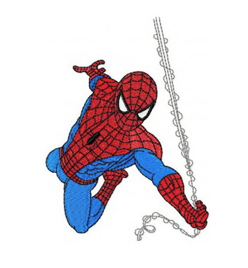 Matriz Bordado Homem Aranha - Spiderman 4